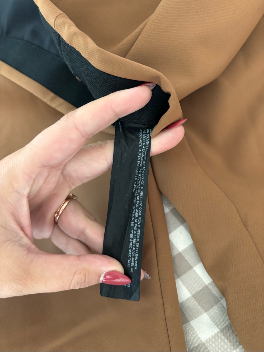 theory | nwt camel trousers - Picture 4 of 9